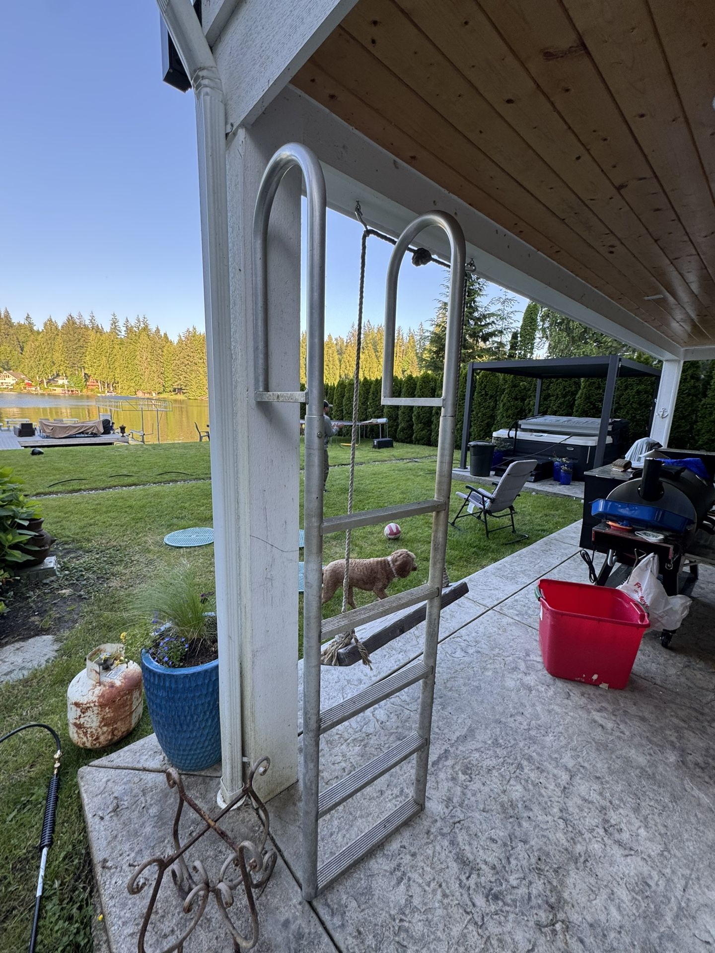 Aluminum Dock Ladder