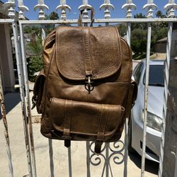 Full Leather Backpack