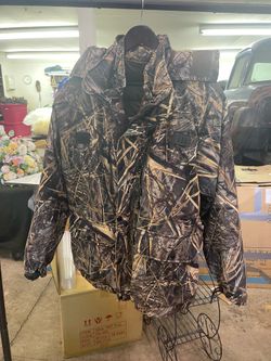Game hide hunting jacket