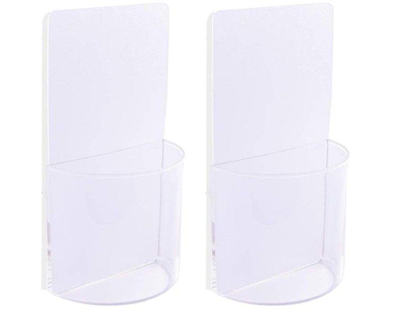Remote Control Holder Wall Mount Damage-Free 2 pack