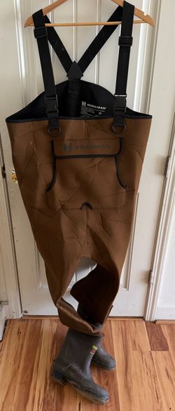 Men’s Waders w/Boots Size 11 Hodgman