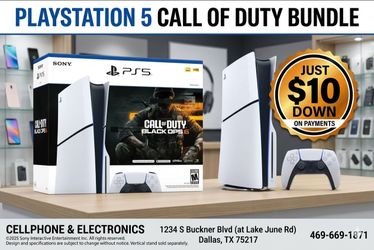 PS5 Call Of Duty Brand New Bundle - On Payments With Just $10 Down 🤩 (No Credit Needed ✅ Hurry Up)