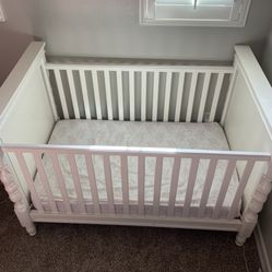 White Baby Crib