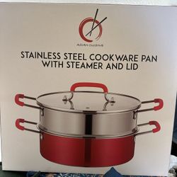 Pan With Steamer 
