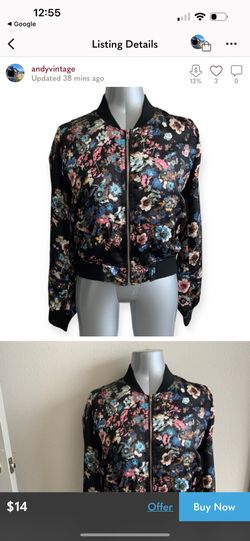 Papaya Flower Jacket Size Small