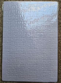 Sublimation Jigsaw Puzzle Blank Heat Press Transfer A4