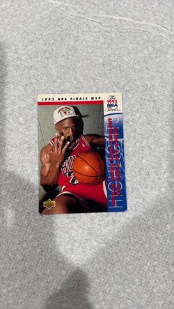 Michael Jordan basketball card