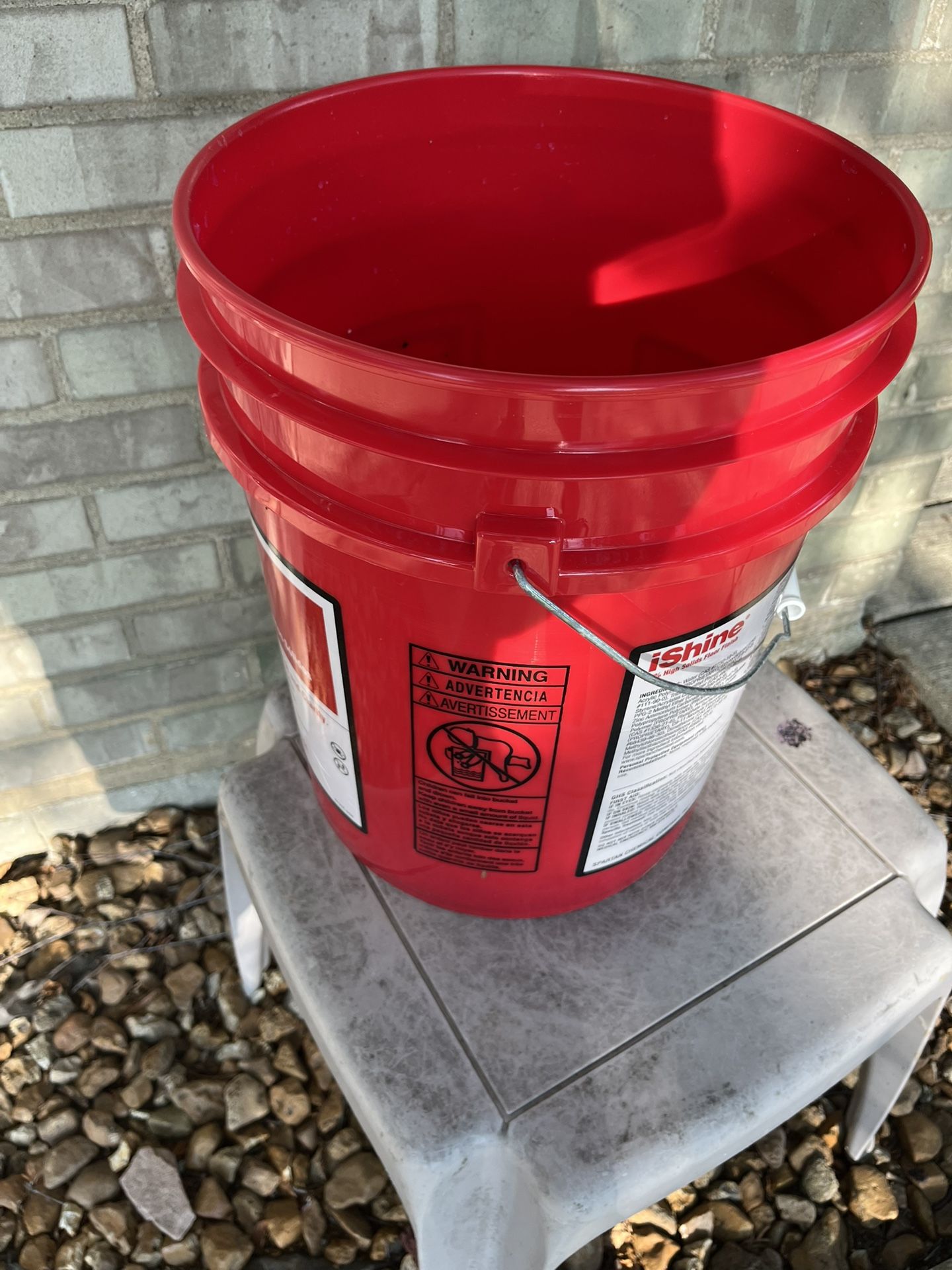 5 Gallon Buckets $1 Each