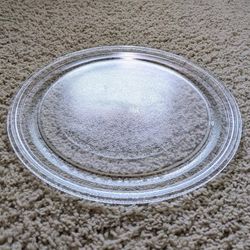 9-5/8" microwave oven glass turntable rotating spinning replacement dish plate platter tray