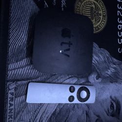 Apple Tv And Remote