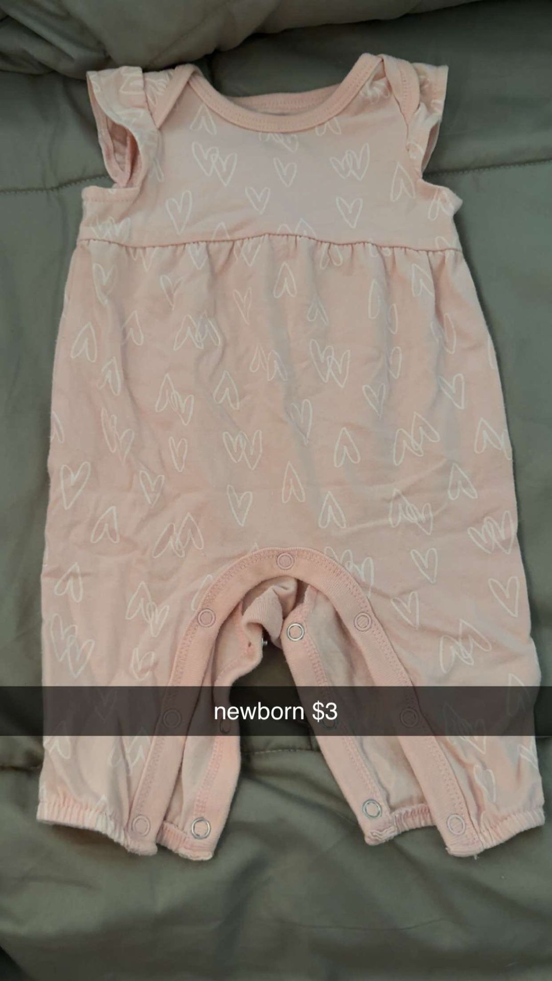 Newborn baby girl