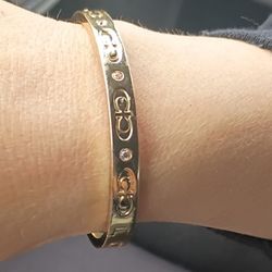 Gold Coach Bracelet