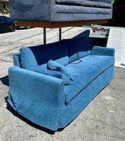 Blue IKEA HYLTARP 3 seater Sofa