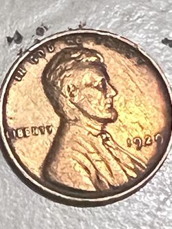 1929 No Mint Mark Lincoln Wheat Penny