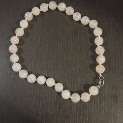 Rose Quartz necklace 