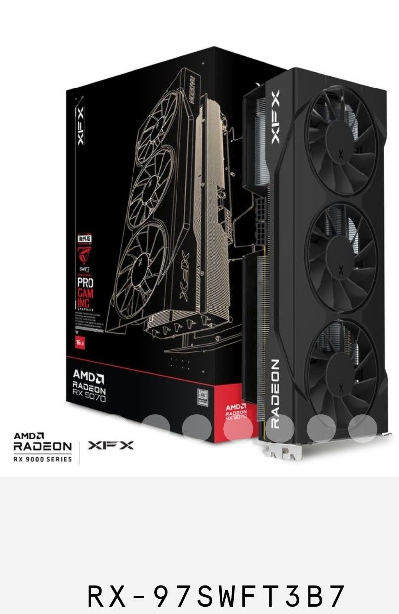 Grafic Card AMD Radeon Rx 16gb 9070 OC Edition