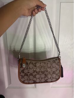 Authentic swinger 20 crystal signature jacquard