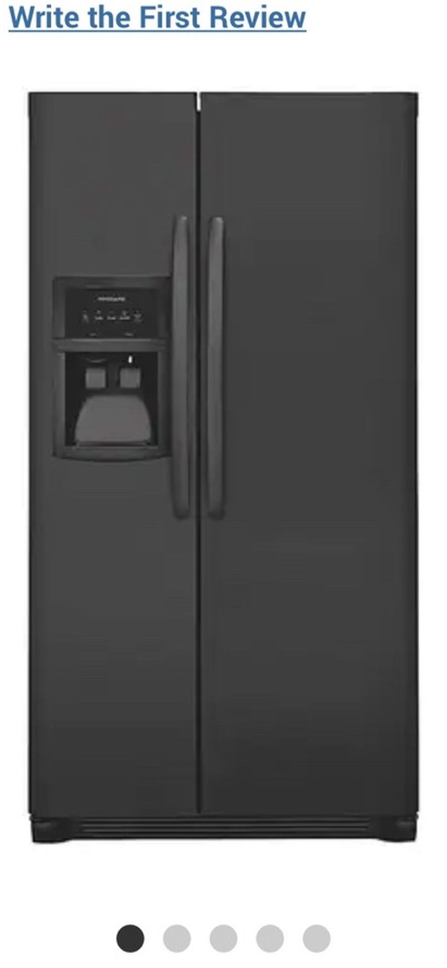 Refrigerator And Freezer 26 cu ft Ebony (Frigidaire)