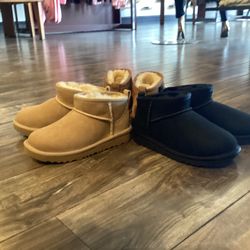 Uggs Big Kids Mini And Ultra Mini Classic Sizes 13 Through Six Women’s Size Up To 7 1/2