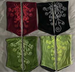 Velvet Elven and Fairy Inspired Wrist Warmers/Cuffs (New)