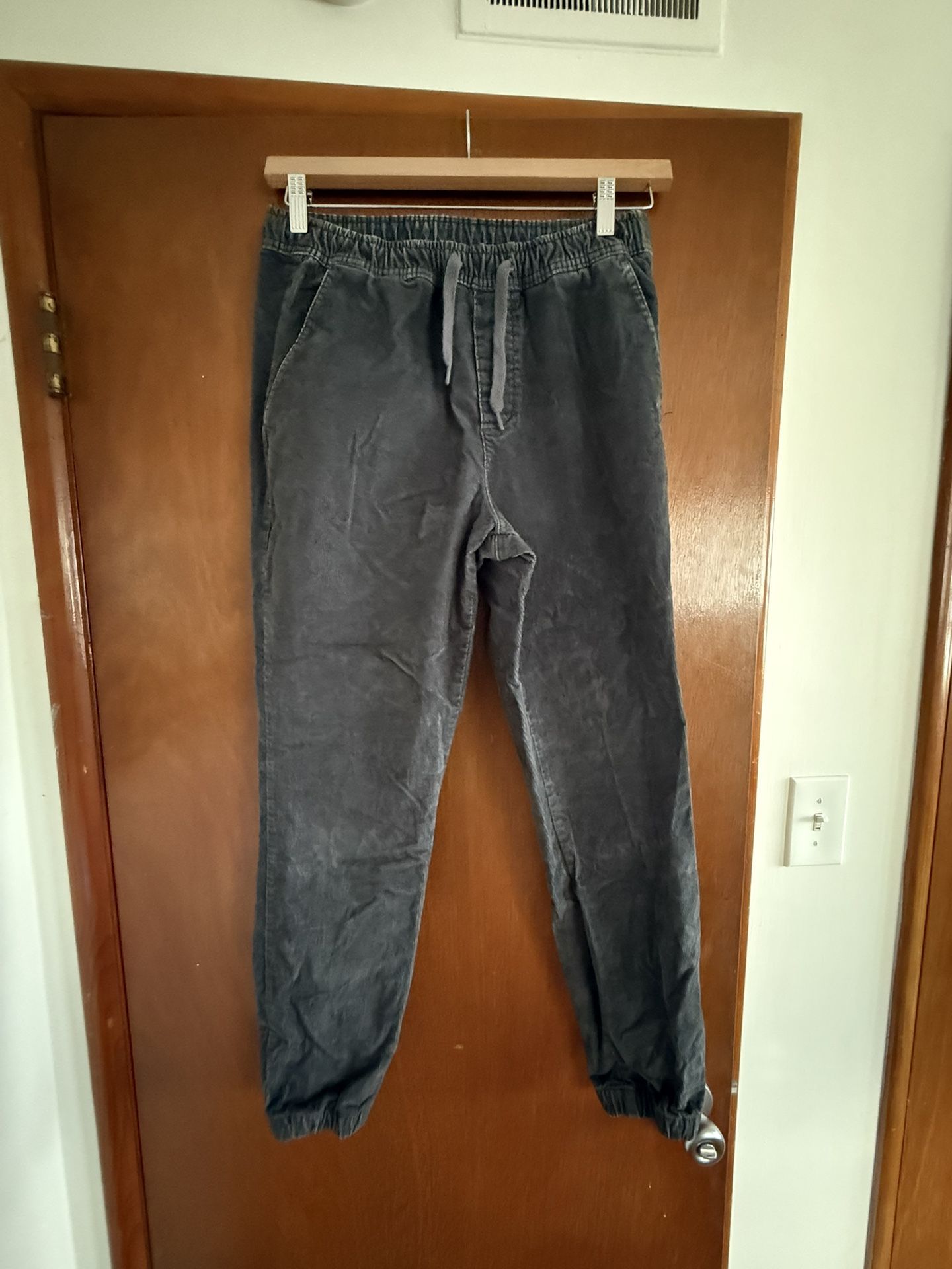 Gap Grey Corduroy Joggers - Size S