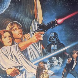 STAR WARS PUZZLE Rose Art 100 Piece New Factory Sealed A New Hope Vintage 1996