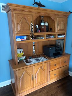 Oak Cabinet