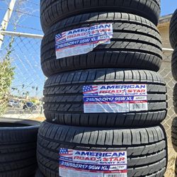 215 50 17 Vendo Set De Llantas NUEVAS De La Marca ✅️ American 