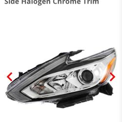 Nissan Altima right side headlight