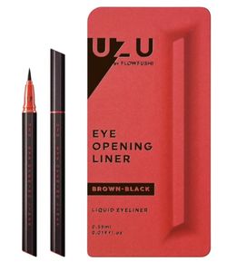 NEW FLOWFUSHI UZU Eye Opening Liner Brown Black Liquid Eyeliner RARE 0.55 ml