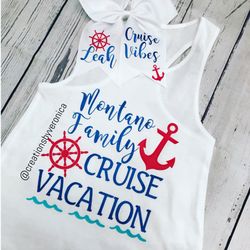 Cruise Vacation Family Shirts