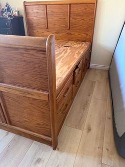 Queen bed frame