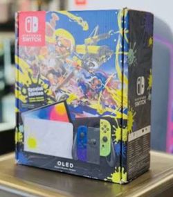 Rare new unopened Nintendo Switch Splatoon OLED limited edition console