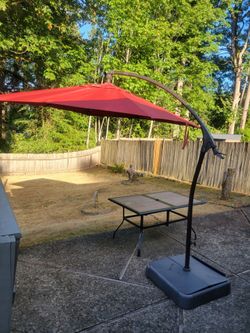 Large Off Set Umbrella