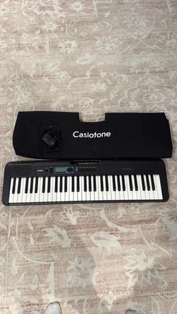 Casio Casiotone CT-S195 61-Key Keyboard + Case