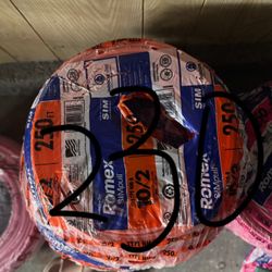 romex 10/2 250ft 230$