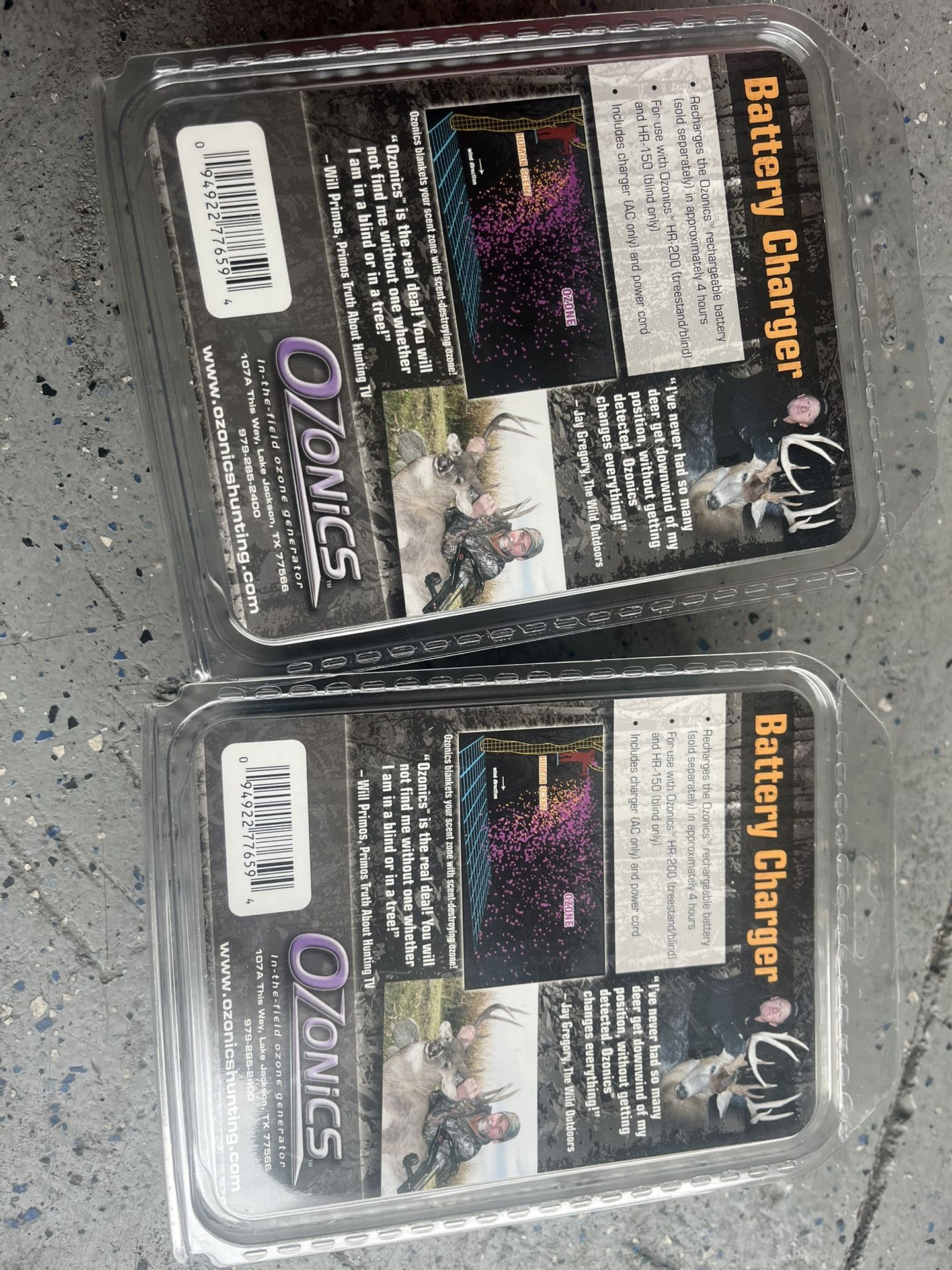 2 Ozonics Battery chargers