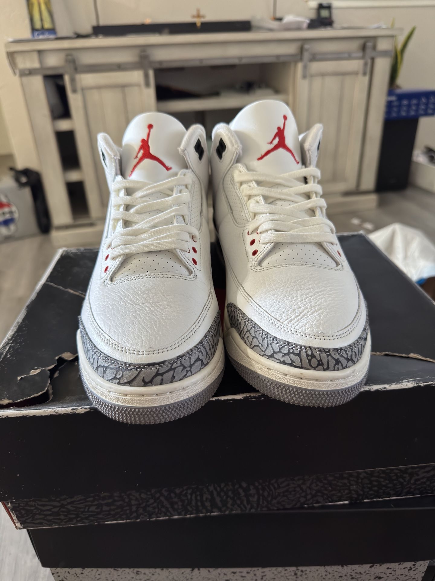 Air Jordan 3 White Cement