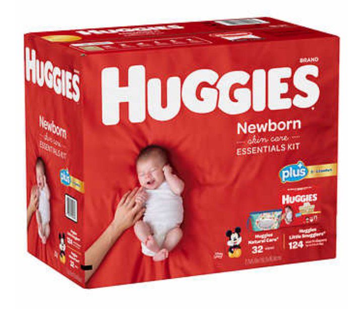 Huggies Plus Diapers Newborn  Pack