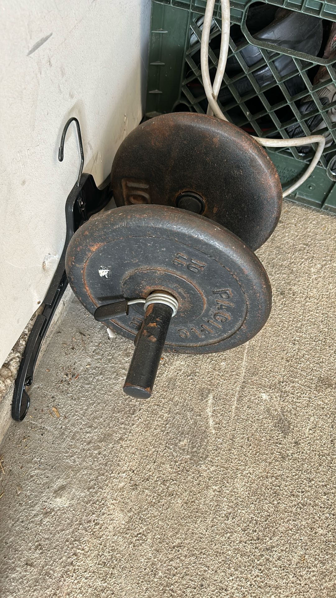 Dumbbell With 2 10 Pound Weights