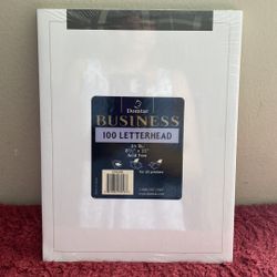 NWT “Package of 100 Letterhead Printer Paper”