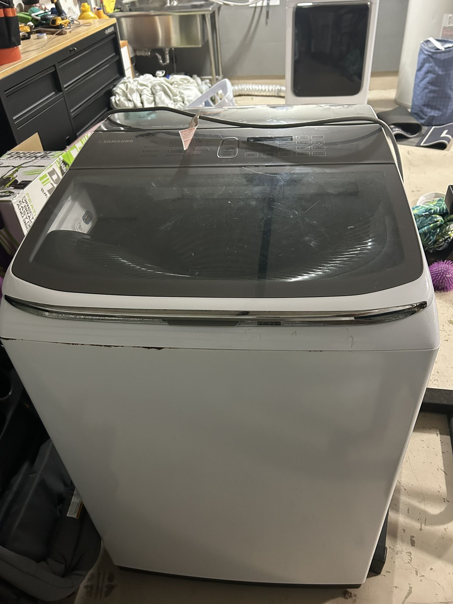 Samsung 5.4 cu ft Top Load Washer – Needs Pump Repair