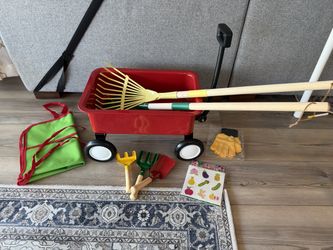 New Kids Gardening Wheelbarrow Set