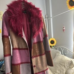 Delia’s By Dolls Kill The Peace Within Patchwork Coat 