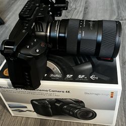 Blackmagic Pocket Cinema Camera 4K – Full Cinema Rig | Sigma 18-35mm + Viltrox Speedbooster + SmallRig Cage