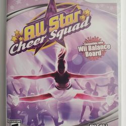 Wii All Star Cheer Squad Nintendo Kids Family Video Game New Sealed