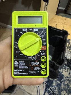 Hyper Tough Digital Multimeter TD35069B, New