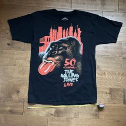 Vintage Rolling Stones 50th-anniversary Concert Tshirt Size L