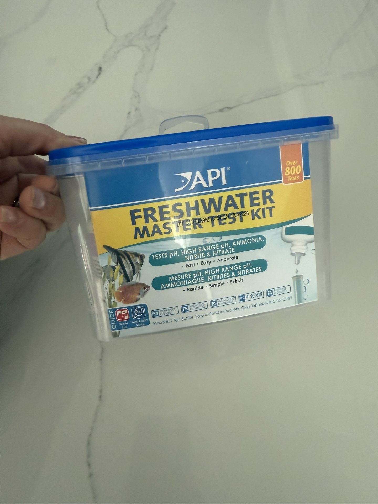 Freshwater Fish Tank Water Test Kit