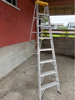 8 foot a frame ladder